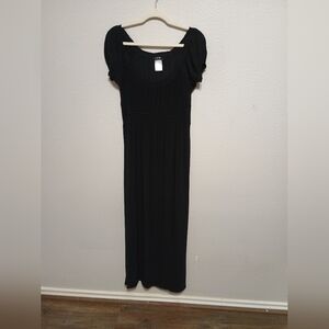 JFW Just For Wraps Black Maxi Dress